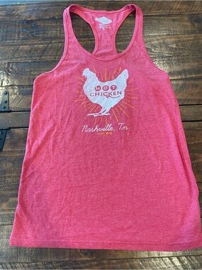 Hot Chicken Nashville Racerback Tank